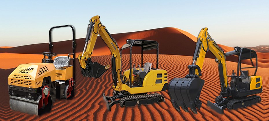 Slider Banner Diskon Vibratory Roller Mini Excavator New
