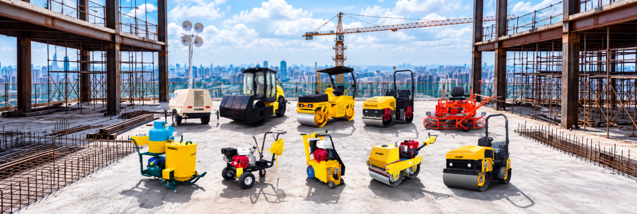 Slider banner jual alat konstruksi Vibratory Roller alkon