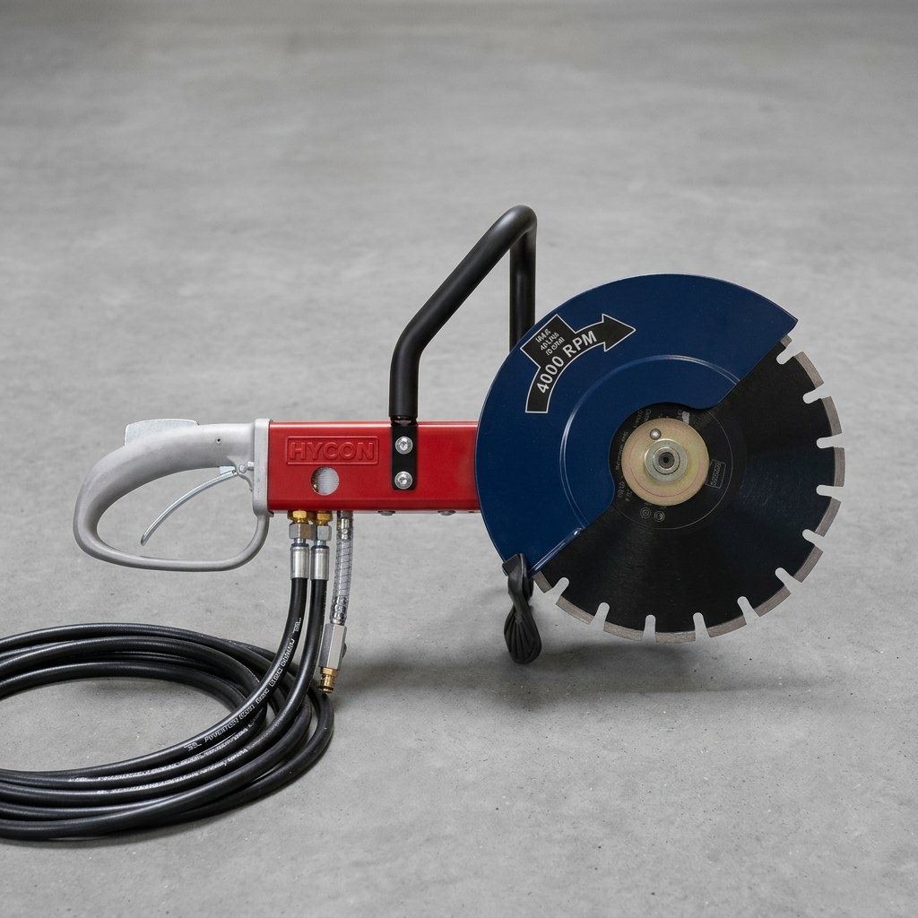 Handheld Hydraulic Cut-of Saw HYCON HCS14 Underwater